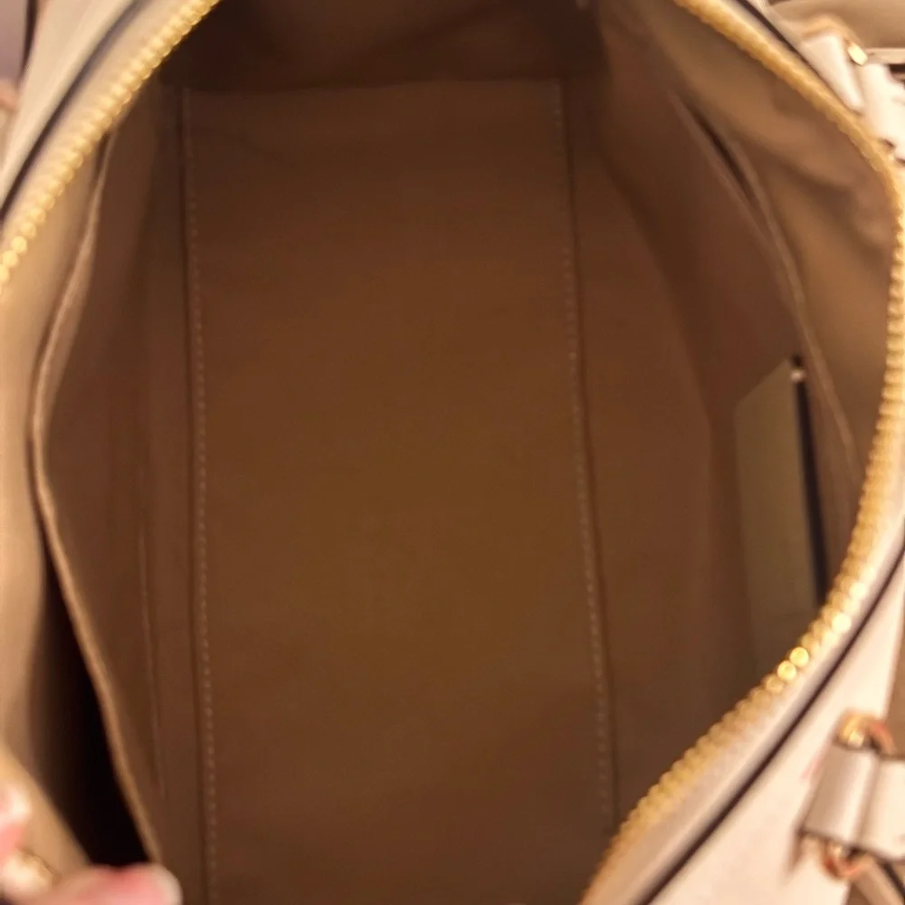 COACH C5801 Rowan Cream Floral Satchel NWOT RETAIL $398 - Picture 11 of 16